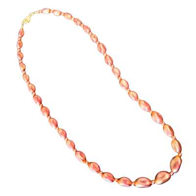 Beaded jewelry repair example detail